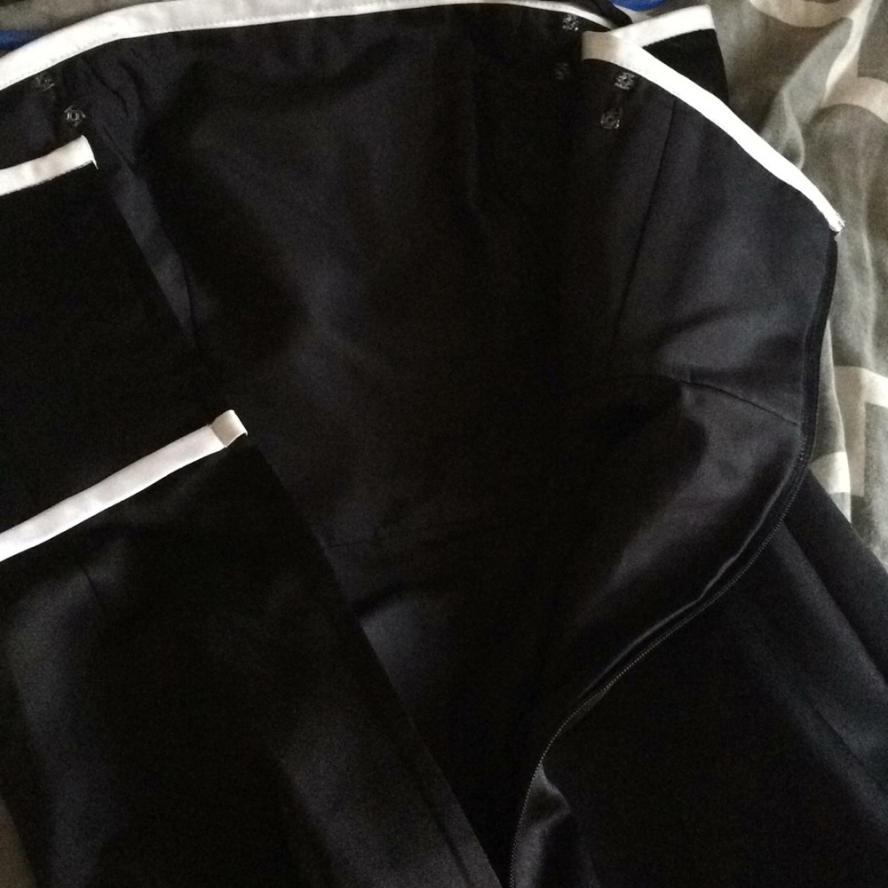 B&W Bridesmaid dress - Picture 3 of 4